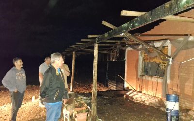 OMAR FÉLIX PIDIÓ DECLARAR EL ESTADO DE EMERGENCIA PARA REAL DEL PADRE Y JAIME PRATS TRAS EL DESASTRE CLIMÁTICO