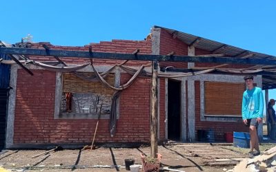 REAL DEL PADRE: YA SON 30 LAS VIVIENDAS CON TECHOS DAÑADOS QUE RECIBEN ASISTENCIA MUNICIPAL