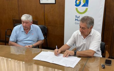 OMAR FÉLIX FIRMÓ UN CONVENIO DE PROMOCIÓN TURÍSTICA Y CULTURAL CON BARILOCHE