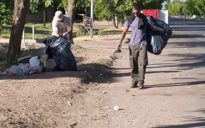 COMPROMISO CON LOS VECINOS: INTENSO OPERATIVO DE LIMPIEZA TRAS EL SHOW DE LA RENGA