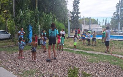 LOS CHICOS SE DESPIDIERON DE LAS COLONIAS DE VERANO MUNICIPALES