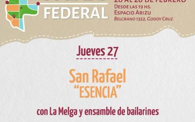 ASÍ SERÁ LA IMPERDIBLE PRESENTACIÓN DE SAN RAFAEL EN LA SEMANA FEDERAL DE VENDIMIA