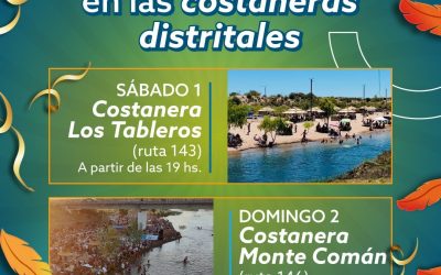 DISFRUTAMOS EL CARNAVAL EN LAS COSTANERAS DE LOS TABLEROS Y MONTE COMÁN