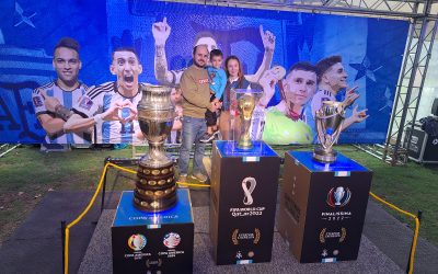 LA COPA DEL MUNDO EN SAN RAFAEL: MILES DE PERSONAS DISFRUTAN DE LA VISITA DEL TROFEO MÁXIMO DEL FÚTBOL