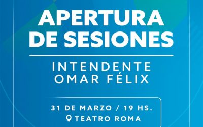 BALANCE DE GESTIÓN, PROYECCIONES Y ANUNCIOS, LOS PRINCIPALES EJES DEL DISCURSO DE OMAR FÉLIX