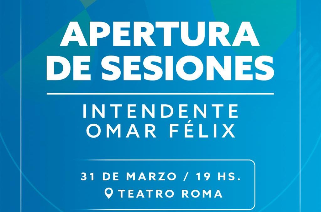 OMAR FÉLIX BRINDA HOY SU DISCURSO ANUAL EN EL TEATRO ROMA