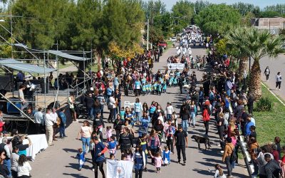 EL INTENDENTE OMAR FÉLIX ACOMPAÑÓ A REAL DEL PADRE EN LA CELEBRACIÓN DE SU 115 ANIVERSARIO