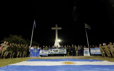 SAN RAFAEL JUNTO A LOS HÉROES DE MALVINAS: EMOTIVA CAMINATA Y VIGILIA PARA RECIBIR EL 2 DE ABRIL