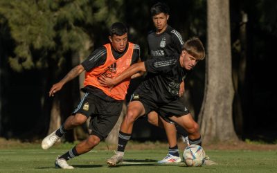 LA SELECCIÓN ARGENTINA SUB 20 DEL ASCENSO REALIZA SUS ENTRENAMIENTOS DE CARA AL AMISTOSO EN SAN RAFAEL
