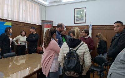 EL MUNICIPIO RECIBIÓ A PRESTADORES Y FAMILIAS DE PERSONAS CON DISCAPACIDAD