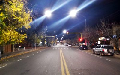 SE OPTIMIZÓ EL ALUMBRADO PÚBLICO LED EN LA AVENIDA BALLOFFET