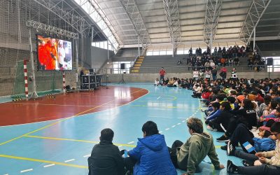 400 CHICOS DE VILLA ATUEL TUVIERON UN CONTACTO MUY ESPECIAL CON LA ANTÁRTIDA ARGENTINA