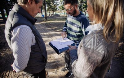 OMAR FÉLIX EN OBRAS MUNICIPALES: VISITÓ LA PLAZA SCHESTAKOW Y RATIFICÓ EL FINAL DEL GASODUCTO CON FONDOS PROPIOS
