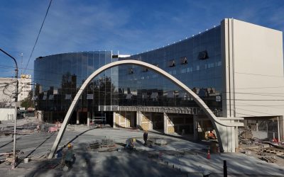 LA HISTORIA SE VALORA: ASÍ LUCE EL RENOVADO ARCO DE LA EX TERMINAL