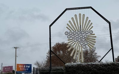 SAN RAFAEL SE CUBRIÓ DE BLANCO Y DEJÓ MARAVILLOSAS POSTALES