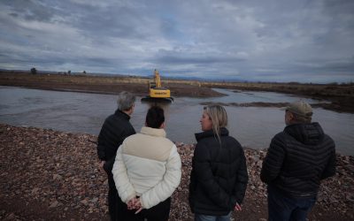 OMAR FÉLIX DESTACÓ LOS AVANCES EN LA NUEVA COSTANERA DE CAÑADA SECA