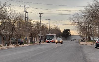 MÁS DE 2.800 METROS DE NUEVO ASFALTO EN EL CORREDOR URQUIZA/ COMODORO PI