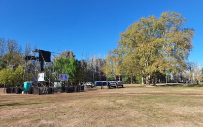 COMPROMISO CON LOS VECINOS: INTENSO OPERATIVO DE LIMPIEZA TRAS LA PRIMAVERA EN EL PARQUE