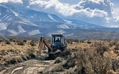 MEJORAS DE CAMINOS DEL SECANO: AHORA EN EL NEVADO