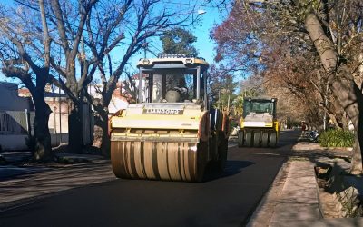 EL PLAN DE ASFALTO TRABAJA EN CALLES DE PUEBLO DIAMANTE