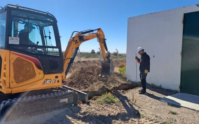 GASODUCTO EN MARCHA: SE TRABAJA EN LA PLANTA DE REGULACIÓN INTERMEDIA