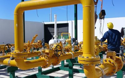 EL GASODUCTO SIGUE AVANZANDO: CONCLUYÓ LA CONEXIÓN EN ISELÍN Y GRANADEROS