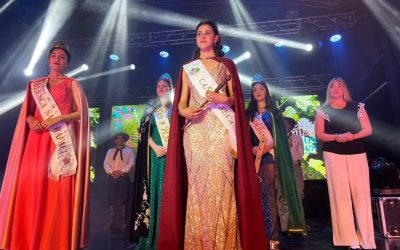 CAÑADA SECA CELEBRÓ SU VENDIMIA Y CORONÓ A LUCÍA RIERA COMO SU NUEVA SOBERANA