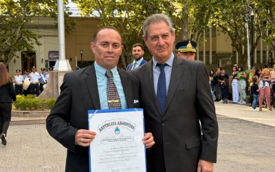 OMAR FÉLIX PARTICIPÓ DEL ACTO ANIVERSARIO DE LA POLICÍA FEDERAL