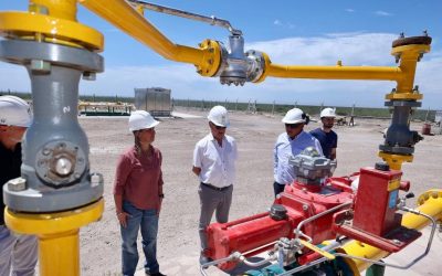 GASODUCTO: EL INTENDENTE RECORRIÓ LA PLANTA ESMO Y DESTACÓ EL AVANCE “EN TIEMPO Y FORMA” DE LOS TRABAJOS