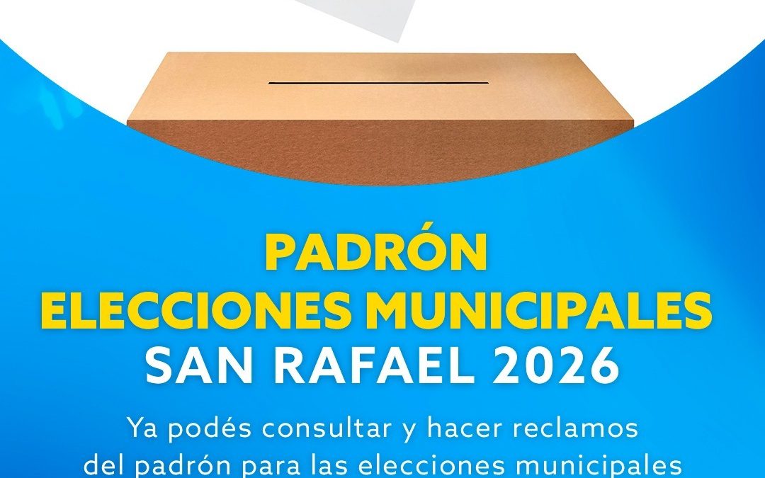 YA ESTÁ DISPONIBLE EL PADRÓN PROVISORIO PARA LAS ELECCIONES MUNICIPALES 2026