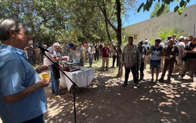 OMAR FÉLIX COMPARTIÓ EL BRINDIS DE FIN DE AÑO CON PERSONAL DE LA PLANTA DE SERVICIOS