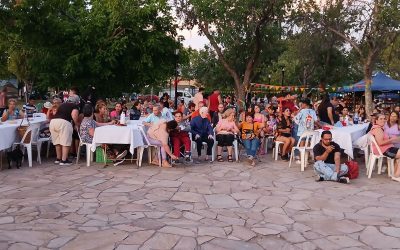 BRINDIS Y ENCUENTRO CON VECINOS EN LAS PLAZAS DE SAN RAFAEL