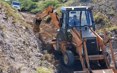 LOS EQUIPOS MUNICIPALES SIGUEN ABRIENDO CAMINOS EN LA ZONA DEL SECANO