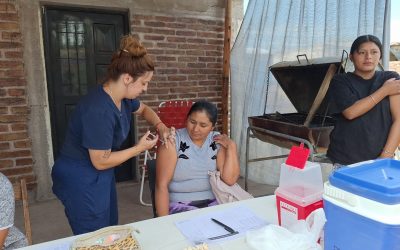 COMUNIDAD SALUDABLE DESEMBARCÓ EN EL PARAJE LOS SIFONES DE CAÑADA SECA