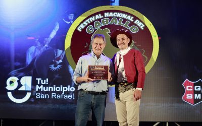 FIESTA NACIONAL DEL CABALLO: EL INTENDENTE OMAR FÉLIX ACOMPAÑÓ LA MULTITUDINARIA CELEBRACIÓN