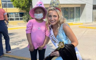 AZUL COMPARTIÓ JUNTO A LOS MÁS PEQUES DEL HOSPITAL NOTTI