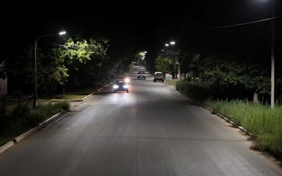 NUEVAS LUMINARIAS LED EN EL CORREDOR DE AVENIDA SUETA