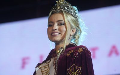 LAS PRIMERAS PALABRAS DE AZUL ANTOLINEZ COMO NUEVA REINA NACIONAL DE LA VENDIMIA