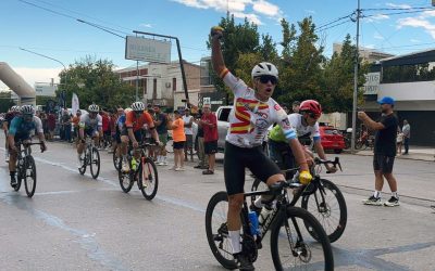 LORENZO DÍAZ SE QUEDÓ CON LA 1ERA ETAPA DE LA VUELTA CICLÍSTICA DE SAN RAFAEL