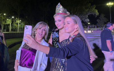 AZUL Y UNA DESTACADA PARTICIPACIÓN EN EL BRINDIS DE LAS REINAS