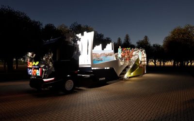 UN ANTICIPO: ASÍ LUCIRÁ EL CARRO DE AZUL Y SU CORTE EN LA VÍA BLANCA Y EL CARRUSEL