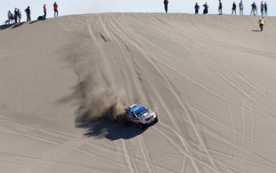 SAN RAFAEL YA VIVE EL RALLY RACE SUDAMERICANO Y HOY TENDRÁ UNA DESAFIANTE JORNADA EN LAS DUNAS DE EL NIHUIL