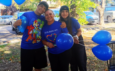 SAN RAFAEL CONMEMORÓ EL DÍA MUNDIAL DE CONCIENTIZACIÓN SOBRE EL AUTISMO EN PLAZA FRANCIA