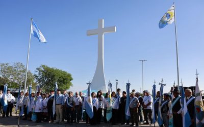SAN RAFAEL HOMENAJEÓ A LOS VETERANOS Y CAIDOS EN LA GUERRA DE MALVINAS