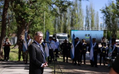  OMAR FÉLIX ANUNCIÓ QUE LA OBRA DEL GASODUCTO ESTÁ POR FINALIZAR Y PIDIÓ APOYO A LA PROVINCIA PARA EXTENDERLO HASTA LA VILLA 25 DE MAYO