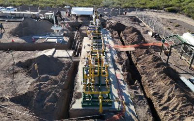 GASODUCTO: AVANZAN LOS TRABAJOS DE INTERCONEXIÓN Y LA OBRA INGRESÓ EN SU RECTA FINAL