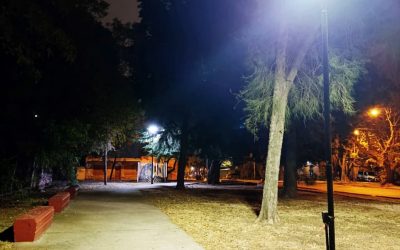 NUEVAS LUMINARIAS LED EN LA PLAZOLETA ROBERTO ÓRDENES