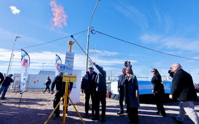 HISTÓRICO PARA EL SUR MENDOCINO: SE INAUGURÓ EL NUEVO GASODUCTO DE SAN RAFAEL