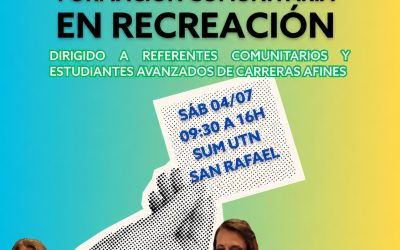 JUEGOTECAS: CAPACITACIÓN GRATUITA PARA FORTALECER EL TRABAJO COMUNITARIO A TRAVÉS DE LA RECREACIÓN