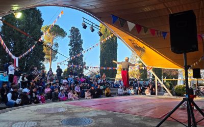 LAS VACACIONES SE VIVEN A PURA RISA Y DIVERSIÓN EN EL TEATRINO DEL PARQUE DE LOS NIÑOS